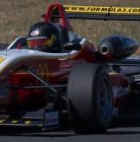 2nd in first formula 3 race